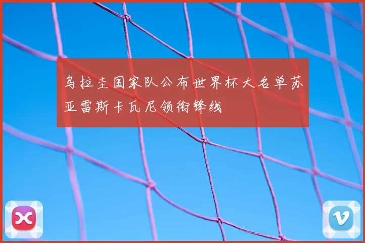 乌拉圭国家队公布世界杯大名单苏亚雷斯卡瓦尼领衔锋线