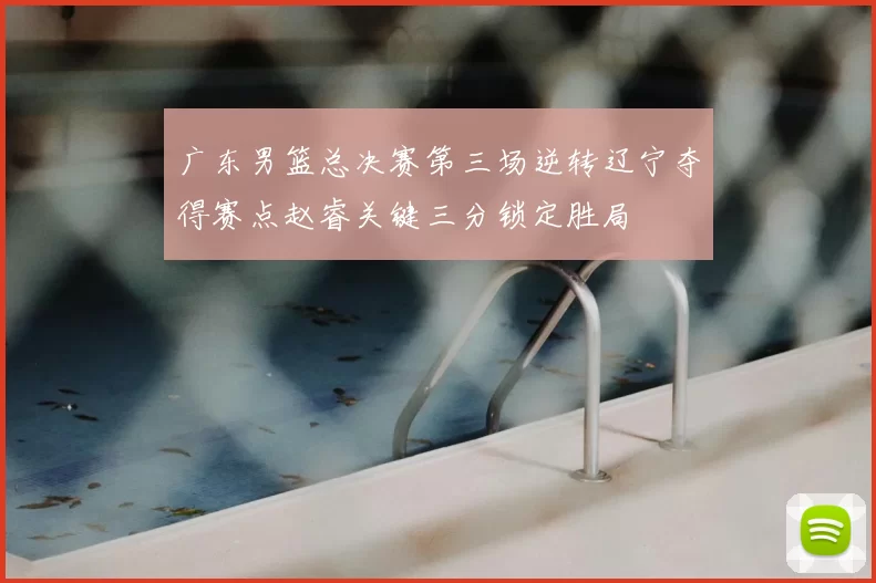 广东男篮总决赛第三场逆转辽宁夺得赛点赵睿关键三分锁定胜局